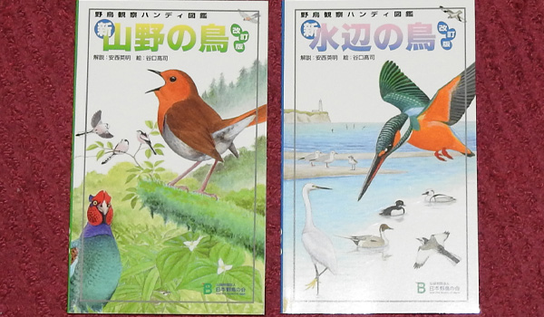 日本野鳥の会「水辺の鳥」「山野の鳥」